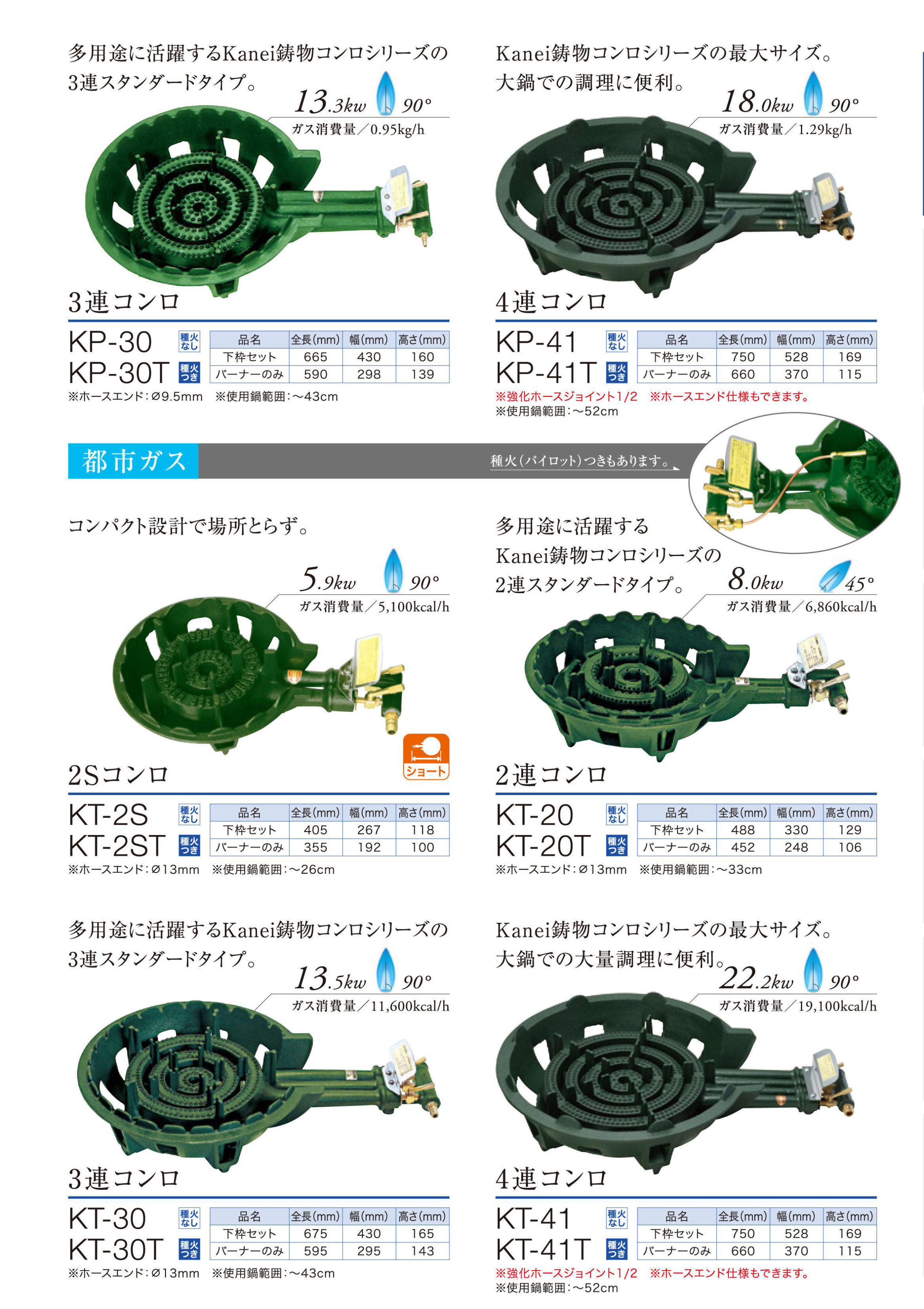 鋳物コンロ | 久留米｜厨房機器 伊藤産業公式ホームページ official 